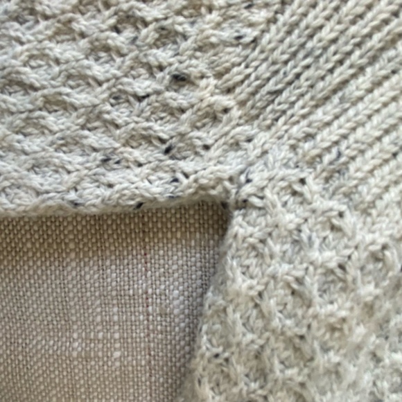 Wind River Oatmeal Fleck Cotton Blend Knit Cabin Country Crew Neck Sweater- 2XL - Picture 11 of 16